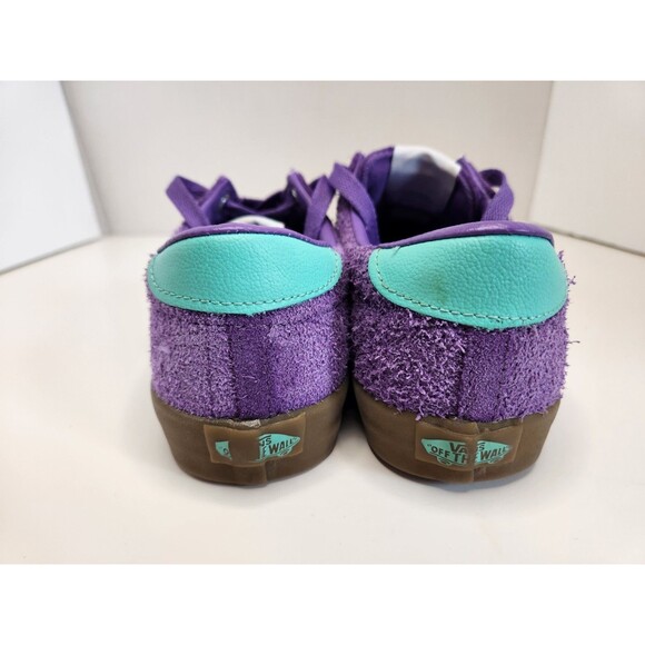 Vans Old Skool Shoes Unisex Men 5 Women 6.5 Purple Suede Skate Sneakers - Picture 3 of 10